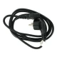 4World Charging Cable 3pin 1.8m Black