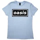Oasis Decca Logo Light Blue L Ženske Majica