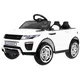 RAMIZ Električni otroški avtomobilček Rapid Racer, bel SUV + vrata z daljinskim upravljanjem