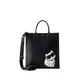 Karl Lagerfeld Ročna torbica IKON CHOUPETTE pesek/pastelno roza/črna/bela