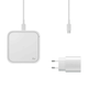 Original Samsung bežični punjač + kućni punjač P2400 EP P2400 TWE Beli Outlet