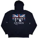 Queen Union Jack Navy Blue M Kapuco
