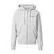 Champion Authentic Athletic Apparel Jopa na zadrgo pegasto siva/črna
