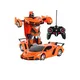 Avto robot transformers 2v1 na daljinsko vodenje rdeč