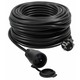 Vertex VERTEX PZO50M Vlečni podaljšek 50 m 3x2,5 mm črn