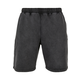 Black Heavy Stone Washed Sweat Shorts