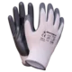 GNITREX (RTENI) POLIESTER + NITRIL ROKAVICE BELO-SIVE 11 - 12,0 PAROV - REK GNITBS11