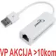 NIC U6 Gembird USB 2.0 to Fast Ethernet LAN adapter 10 100 white mrezna kartica 415