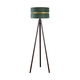 Duolla - Podna lampa DUO 1xE27/60W/230V prečnik 44 cm zelena/wenge