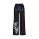 Ed Hardy Hlače kobalt modra/rumena/črna/bela