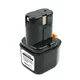 TELIT POWER Baterija za ručni alat Hitachi FEB7S, 7.2 V, 2500 mAh, Crna