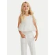 Abel & Lula Komplet zgornjega dela in hlač 5235 Bela Slim Fit