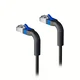 shumee Omrežni kabel Lanview LV-6AFTP-flex-ANG-05B, 5 m, črne barve
