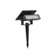 LED solarno svetlo LED/0,9W/3,7V 3000K IP65 1200 mAh crna