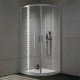 KOLPA-SAN polkrožna tuš kabina Venus R 90 S/1 R550, srebrna