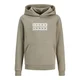 Jack & Jones Junior Majica JCOFusion svetlo siva/jelka/pastelno zelena