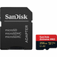 SanDisk Extreme PRO microSDXC 256GB + SD Adapter up to 200MB/s/140MB/s A2 C10 V30 UHS-I U3