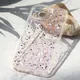 Torbica Glitter za iPhone 14 6.1 roze