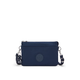 KIPLING Torba za čez ramo Riri temno modra