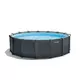 INTEX Bazen pvc 4.78m x 1.24m graphite gray panel pool set