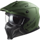 LS2 OF606 Drifter Solid Matt Military Green L Čelada
