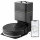 Roborock Q5 Pro+ robot vacuum cleaner with self-emptying station, black