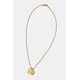Guess Moderna pozlačena ogrlica Lion King JUMN01300JWYGT / U