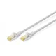 CAT 6A S-FTP patch cord, Cu, LSZH AWG 26/7, length 2.5 m, color grey