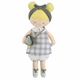 DeCuevas 20047 Plišasta punčka PIPO - 36 cm z zibelko
