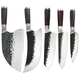 Set kuhinjskih noževa NA-26834 - Smeđa KP26834