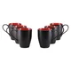 Creatable SET SKODELIC ZA KAVO Hot Red  6-delni 300 ml