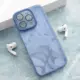 Maska Glitter Feather za iPhone 16 Pro Max plava