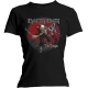 Iron Maiden Majica Trooper Red Sky Womens Black S
