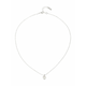 Ted Baker Verižica HANNELA: CRYSTAL HEART PENDANT, srebrna