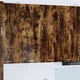 vidaXL Viseča omarica s polico Riga Dimljeni oreh 80 x 31 x 100 cm