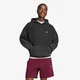 Mikina adidas Trefoil Essentials Washed Loose Hoodie Black XL