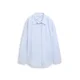 TOM TAILOR Bluza pastelno modra / bela