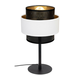 Stona lampa NESS 1xE27/60W/230V crna/bela
