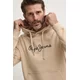 Bombažen pulover Pepe Jeans NEW JOE HOODIE moški, bež barva, s kapuco, PM582716