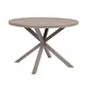 Homestar Miza PORTO D110,5xV73 cm, bež siva