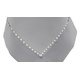 shumee Prt z robnim šivom siv 130x160 Elegant