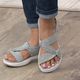 Ženski poletni sandali | AMALFI, Siva