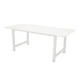 Venture Design Jedilna miza 220x100x75 cm bela