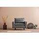 Atelier del Sofa ATELIER DEL SOFA Lungo - Light Grey fotelj, (20785409)