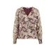 WE Fashion Bluza kari / zelena / jagoda / bela