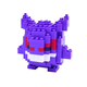NANO Nanoblock NBPM007 Pokemon Gengar, barvito, (20856148)