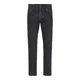 JACK & JONES Kavbojke JJIChris JJOriginal črn denim
