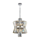 Luster na lancu AURELIA 8xE14/40W/230V hrom