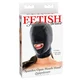 Spandex Open Mouth Hood Black Maska za Lice