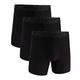 Moške boksarice Under Armour Perf Tech Mesh Solid 6in 3Pack Black XS